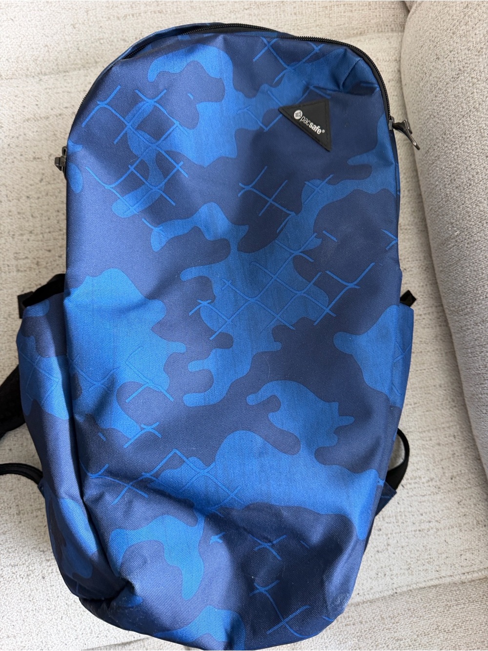 Pacsafe Blue Camouflage Anti-Theft Daypack